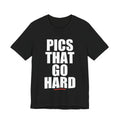 Pics That Go Hard Logo Tee
